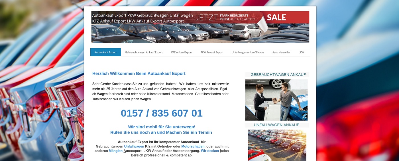 auto-ankauf-exports.de - Autoankauf Essen